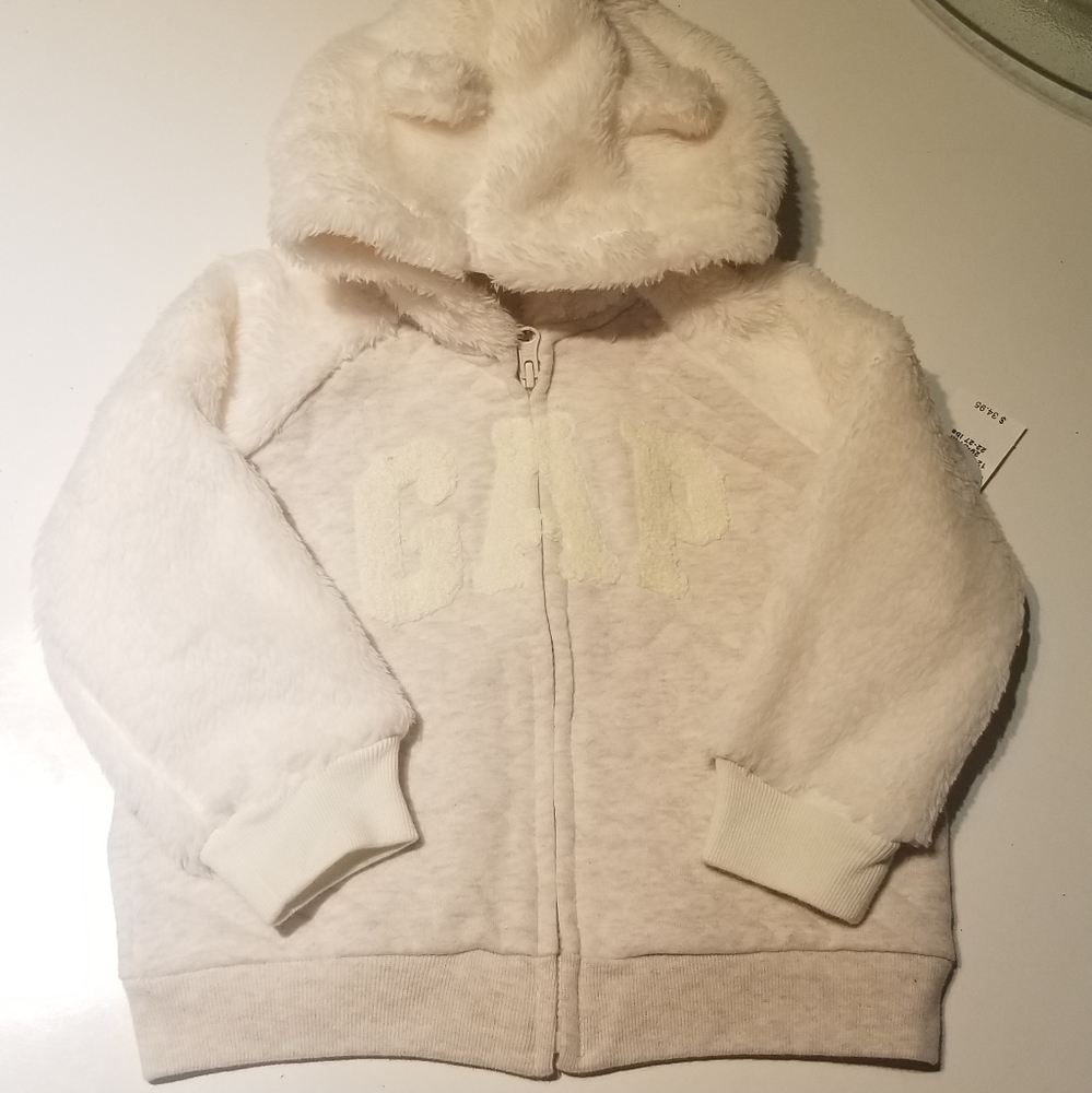 GAP baby zipper sweater